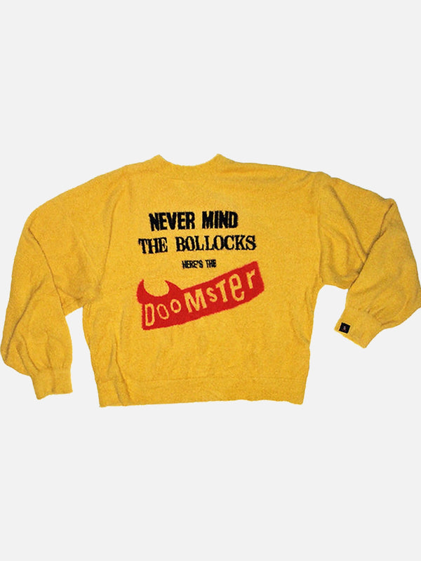 DOOMSTER, Here'sThe Sweater - Mustard, SWEATSHIRT, shopi go'da!