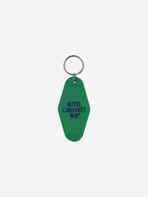 CARHARTT WIP, Hotel Keys Keychain - Aspen Green/Aura, ANAHTARLIK, shopi go'da!