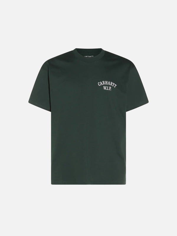 CARHARTT WIP, S/S Cabinetry T-Shirt - Conifer/White, T-SHIRT, shopi go'da!