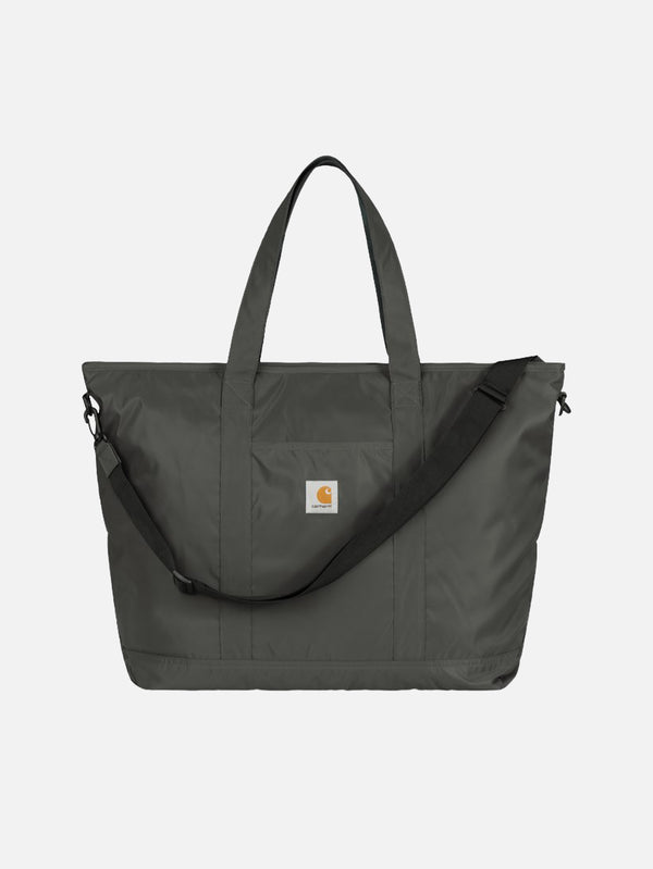 CARHARTT WIP, Alumni Tote Bag - Graphite/Dark Fir, ÇANTA, shopi go'da!