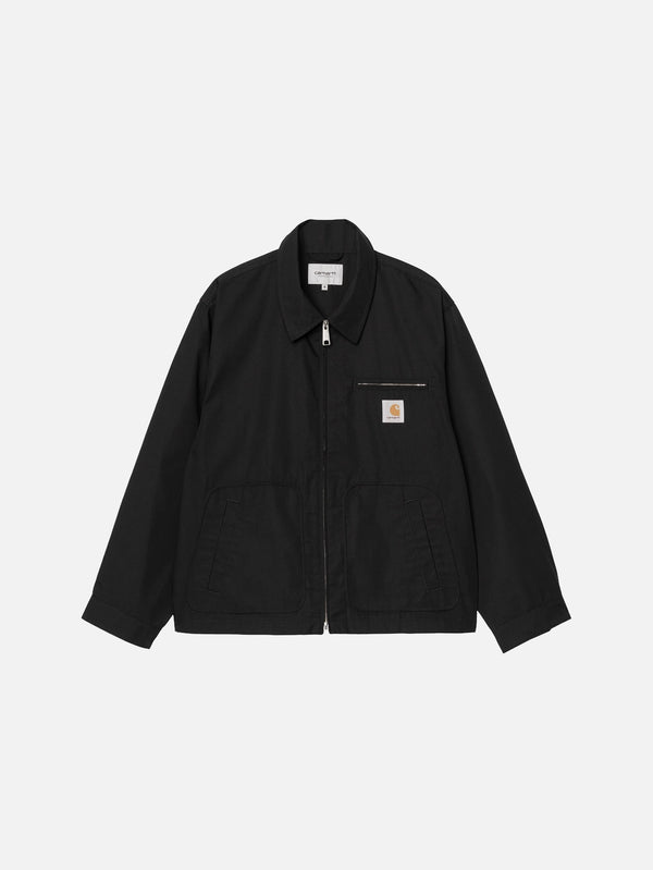 CARHARTT WIP, Postal Jacket - Black, CEKET, shopi go'da!