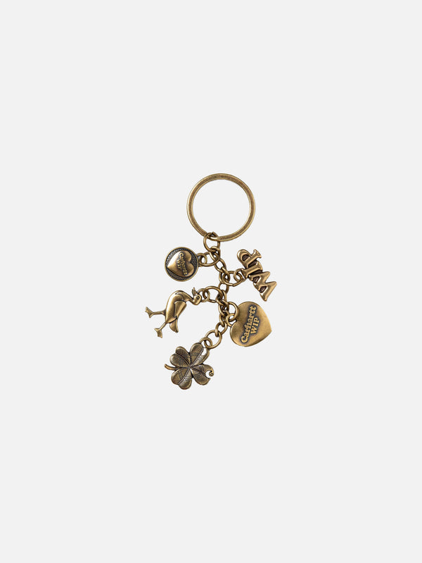 CARHARTT WIP - ANAHTARLIK - Charms Keychain - Gold - shopi go'da!.