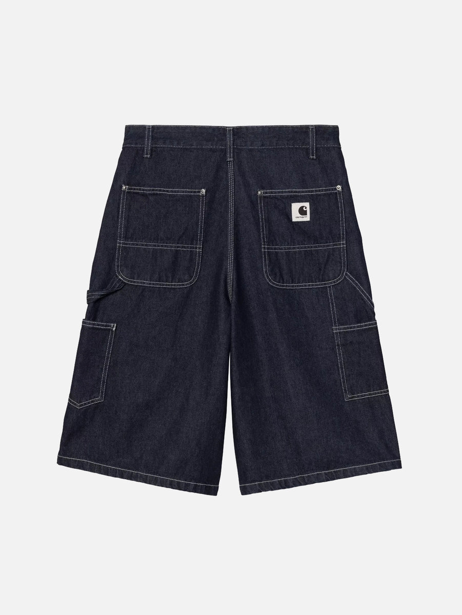 W' Nixon Single Knee Short - Blue Rinsed – shopi go