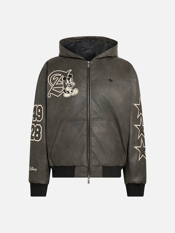 ADIDAS ORIGINALS Disney Mickey Mouse x adidas Jacket - Black – siyah, ön görünüm