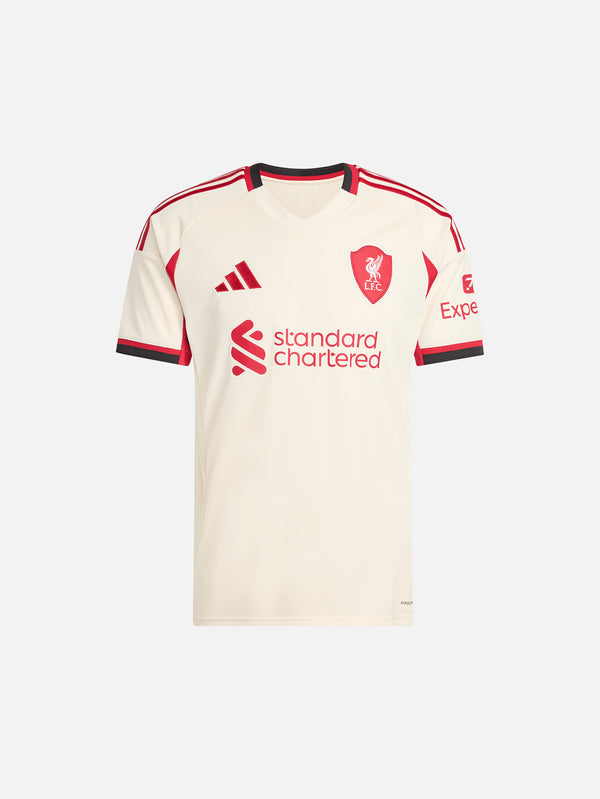 ADIDAS ORIGINALS, Liverpool FC 25/26 Away Jersey - Wonder White, FORMA, shopi go'da!
