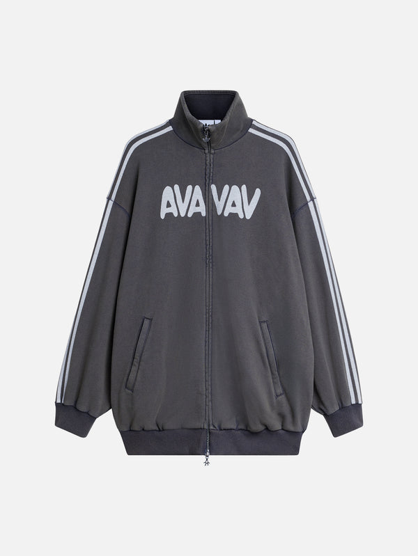 ADIDAS ORIGINALS, AVAVAV X adidas French Terry Track Top - Carbon, EŞOFMAN ÜSTÜ, shopi go'da!
