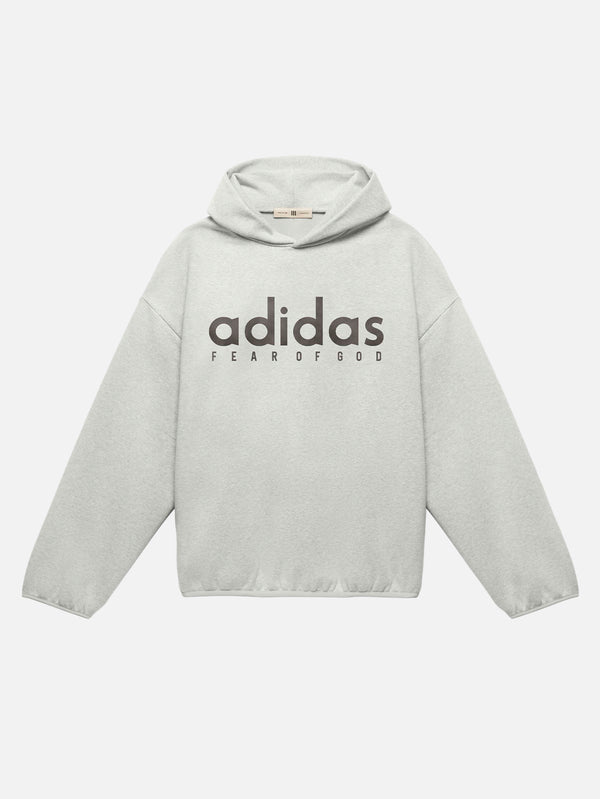 ADIDAS ORIGINALS, Fear of God Athletics x adidas Hoodie - Medium Grey Heather, SWEATSHIRT, shopi go'da!
