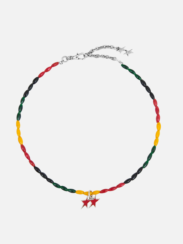 TWOJEYS, Jamaican Necklace - Silver, KOLYE, shopi go'da!