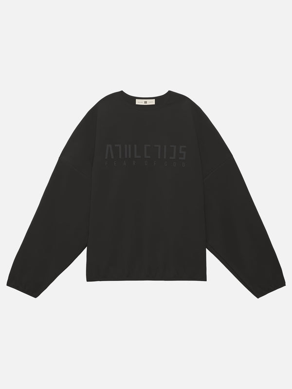 ADIDAS ORIGINALS, Fear of God Athletics x adidas Crewneck - Black, SWEATSHIRT, shopi go'da!