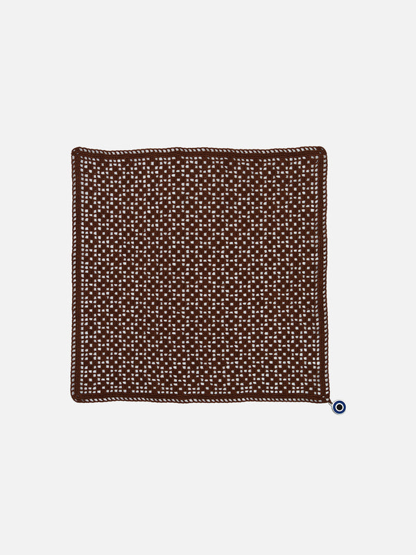 OHM HANDMADE, Plain Dantel Örtü - Kahverengi, DANTEL ÖRTÜ, shopi go'da!