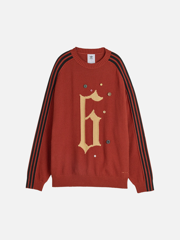 ADIDAS ORIGINALS, Song for the Mute x adidas ADI006 Sweater - Wild Sepia, SWEATSHIRT, shopi go'da!
