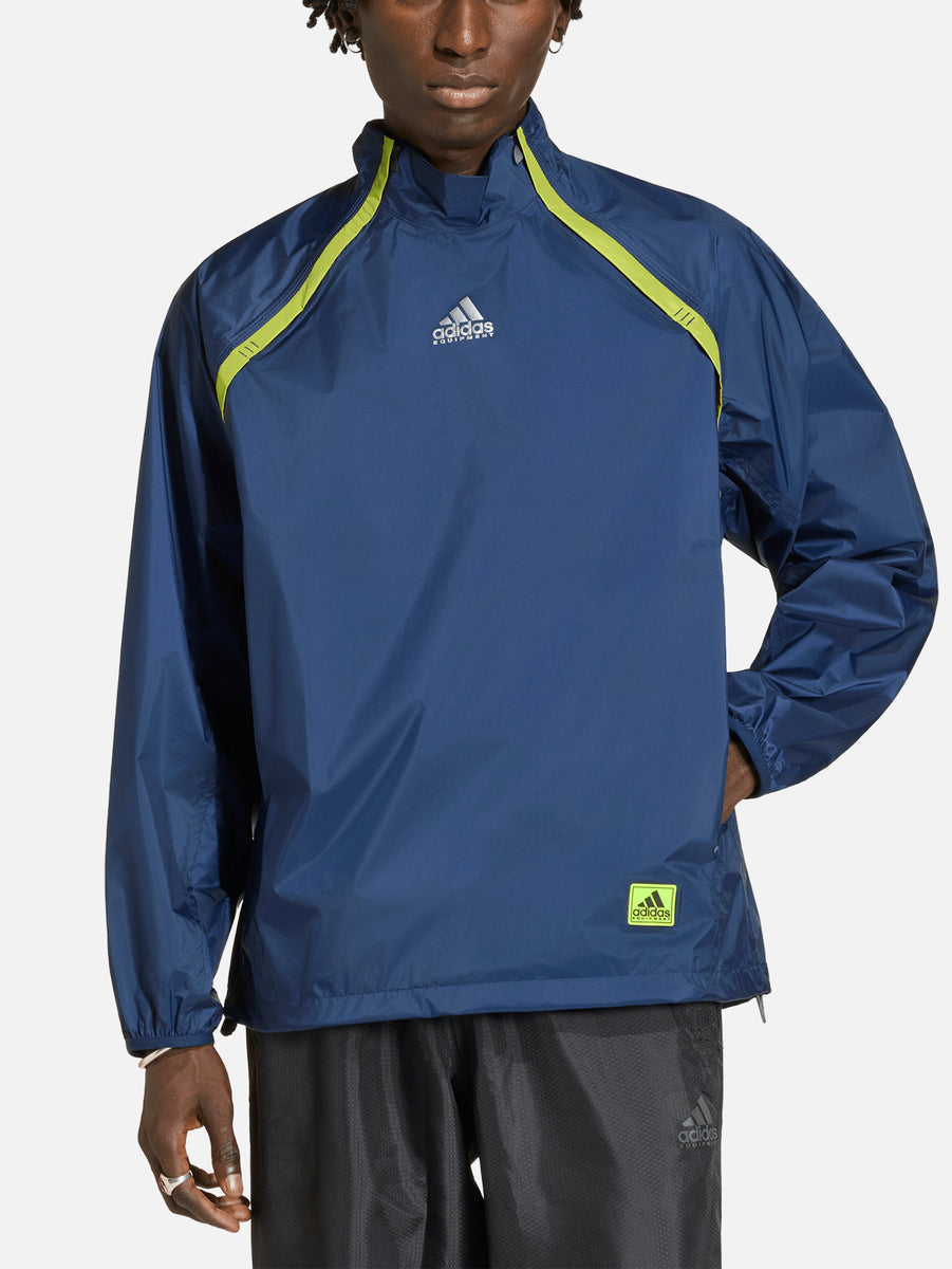 ADIDAS ORIGINALS Equipment Woven Half-Zip Jacket - Blue KE0063