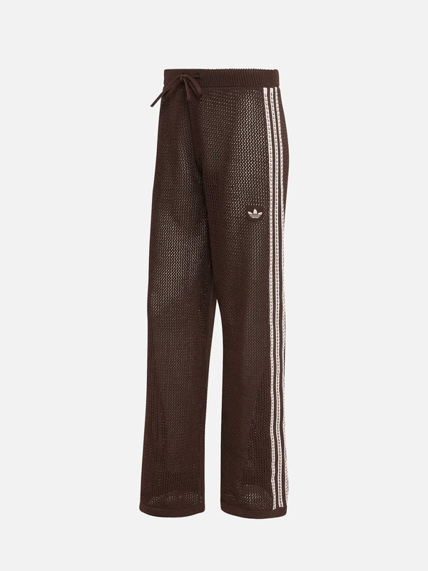 ADIDAS ORIGINALS Knitted Crochet Firebird Trackpants - Aurora Coffe - Track Pants EŞOFMAN ALTI