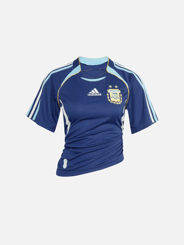 ADIDAS ORIGINALS Argentina Reconstructed Bringback Jersey - Dark Blue - Activewear Tops FORMA