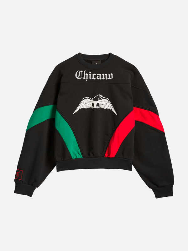 Willy Chavarria x adidas Bball Fleece Crewneck Sweatshirt