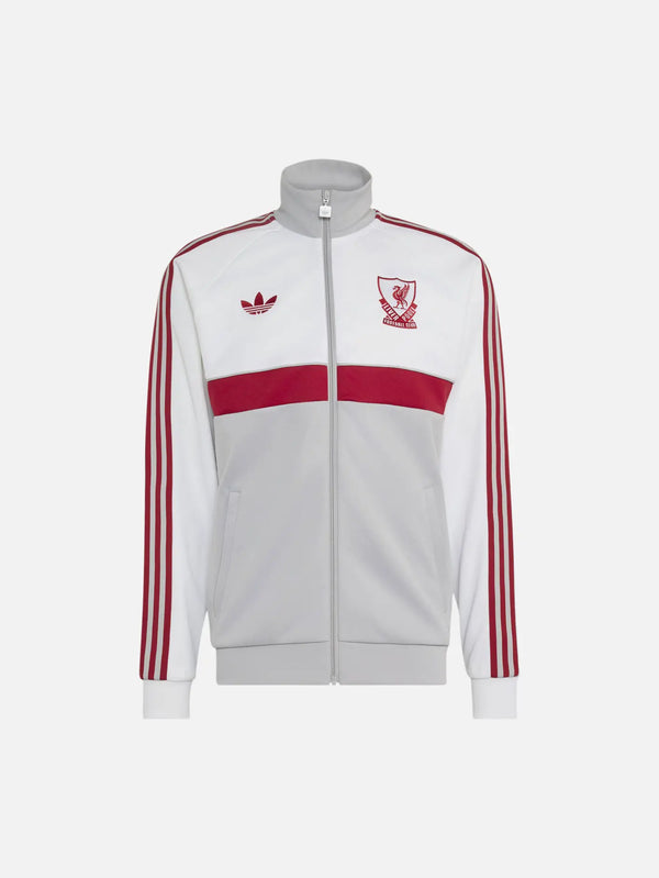 ADIDAS ORIGINALS Liverpool FC OG2 Track Top - White/Grey Two – White/Grey Two, ön görünüm