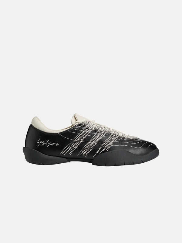 Y-3 Regu Embroidery Black Off White – Black Off White, yandan görünüm
