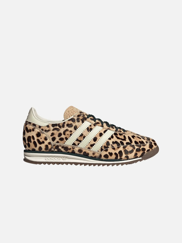 ADIDAS ORIGINALS SL 72 OG W Leopard Magic Beige – leopard desenli, yandan görünüm