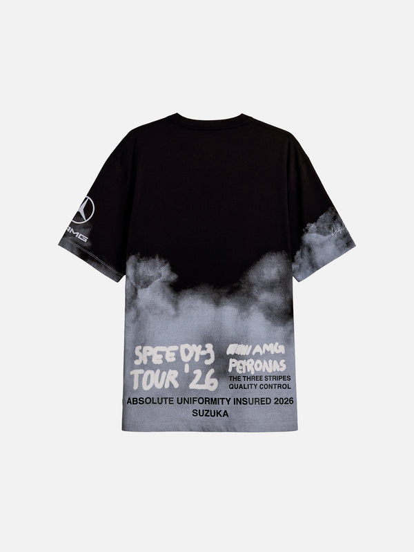Y-3 x F1 Mercedes Tour SS Tee - Black