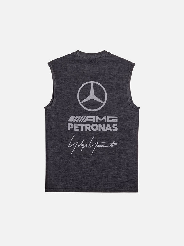Y-3 x F1 Mercedes Engineered Tank - Black/Solid Grey