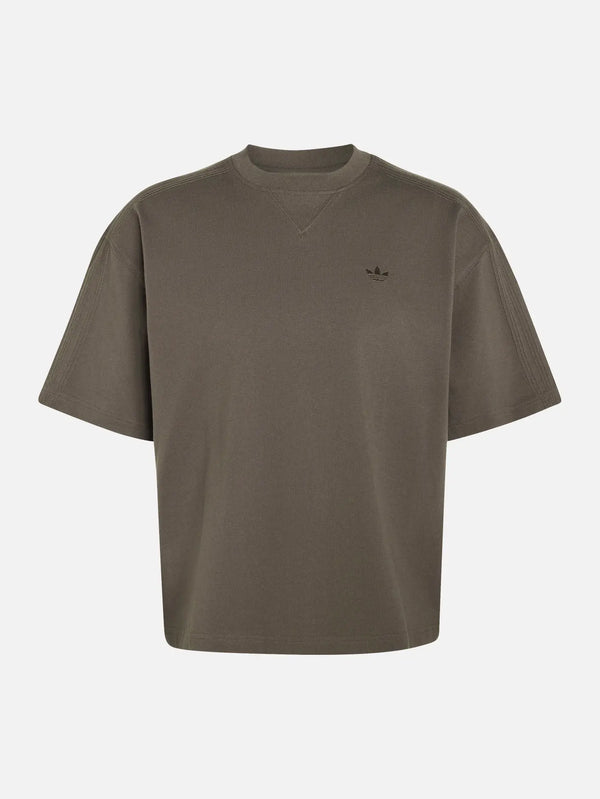 ADIDAS ORIGINALS Premium Essentials T-Shirt – Shadow Olive, önden görünüm
