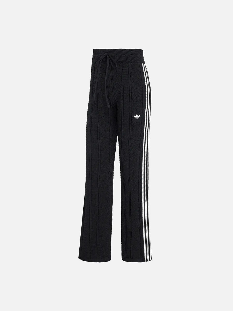 SST Wide Leg Track Pant - Black