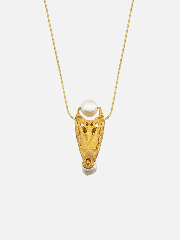 PIA YULI SAN FRANCISCO - KOLYE - Lord of the Neal Necklace - Gold - shopi go'da!.