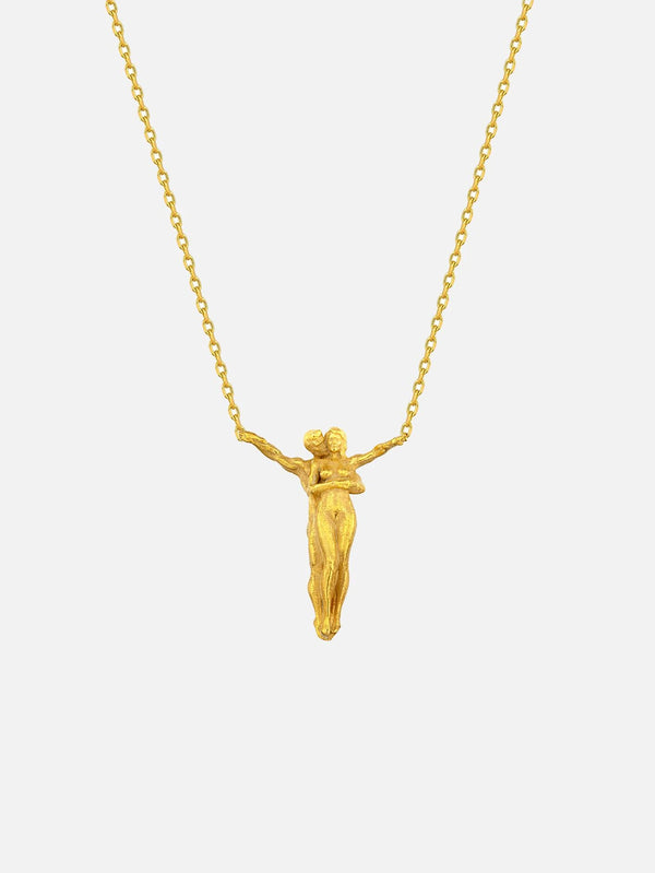 PIA YULI SAN FRANCISCO - KOLYE - Amore Mini Necklace - Gold - shopi go'da!.