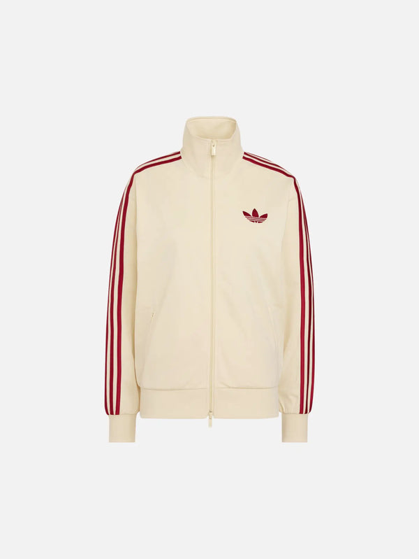 ADIDAS ORIGINALS Firebird Loose Track Top - Warm Vanilla – Warm Vanilla, önden görünüm