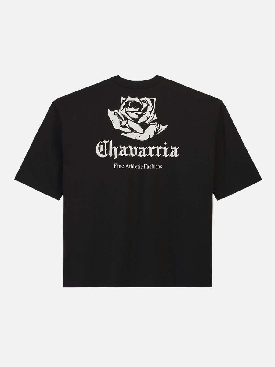 Adidas Willy Chavarria x adidas Logo SS Tee - Black T-Shirt 2