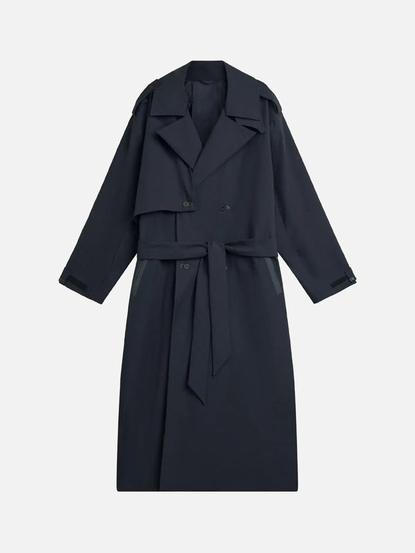 ADIDAS ORIGINALS entire studios x adidas Trenchcoat – siyah, önden görünüm