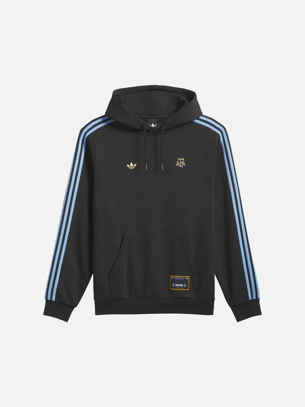 ADIDAS ORIGINALS Thrasher x AFA Argentina Hoodie - Black – siyah, önden görünüm