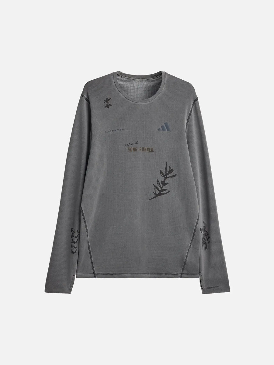 Song For The Mute x adidas LS T-Shirt - Carbon