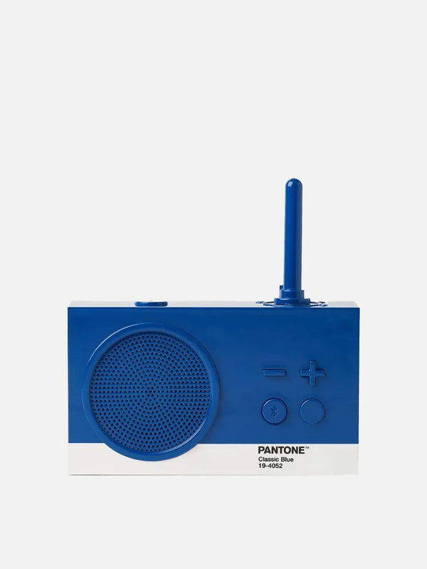 LEXON, Lexon x Pantone Tykho 3 Bletooth Hoparlör ve Radyo Mavi, KABLOSUZ HOPARLÖR, shopi go'da!