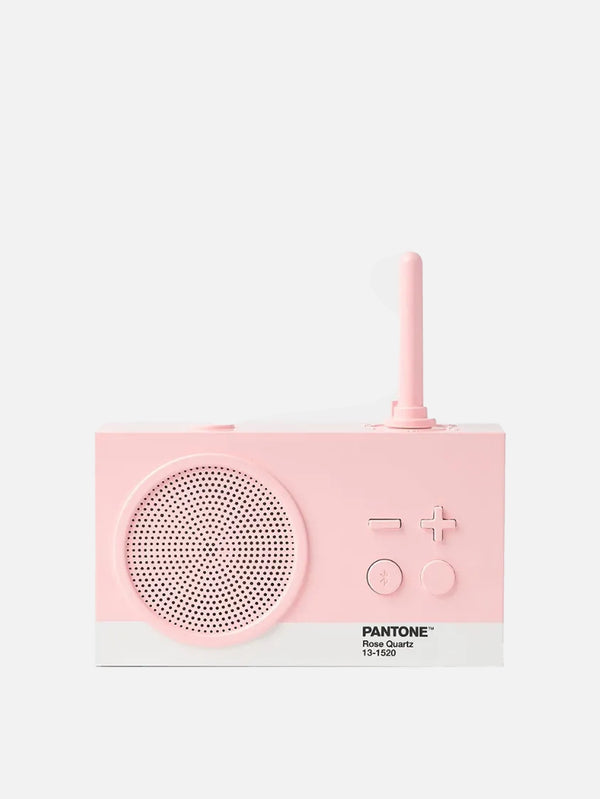 LEXON, Lexon x Pantone Tykho 3 Bletooth Hoparlör ve Radyo Açık Pembe, KABLOSUZ HOPARLÖR, shopi go'da!