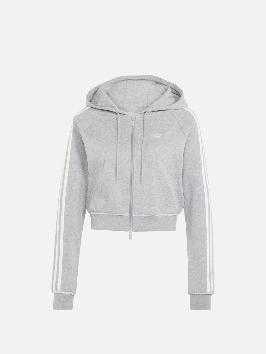 GFX Zip Top - Medium Grey Heather