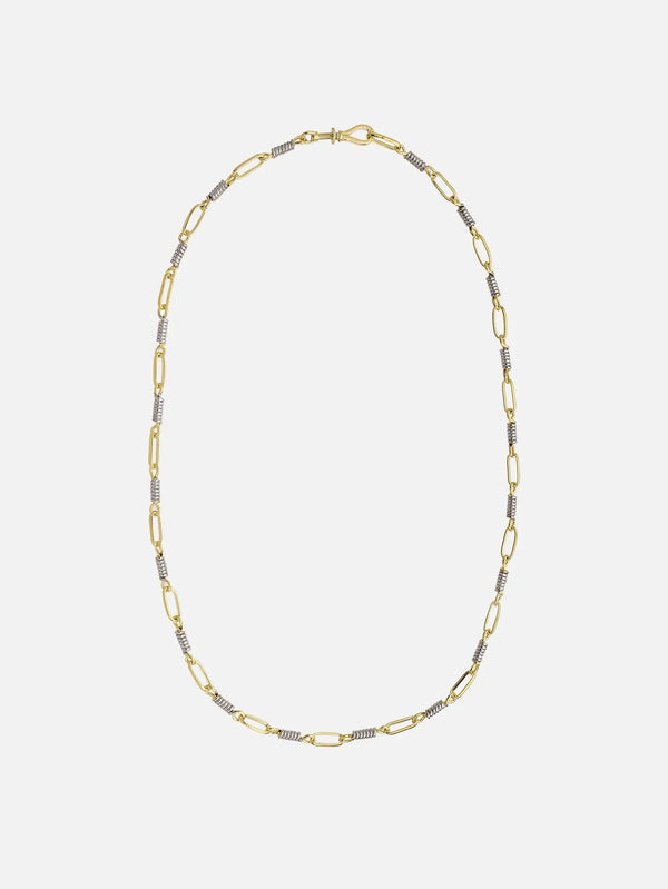 JIN Lir Chain – altın ve gümüş tonlarda, ön görünüm