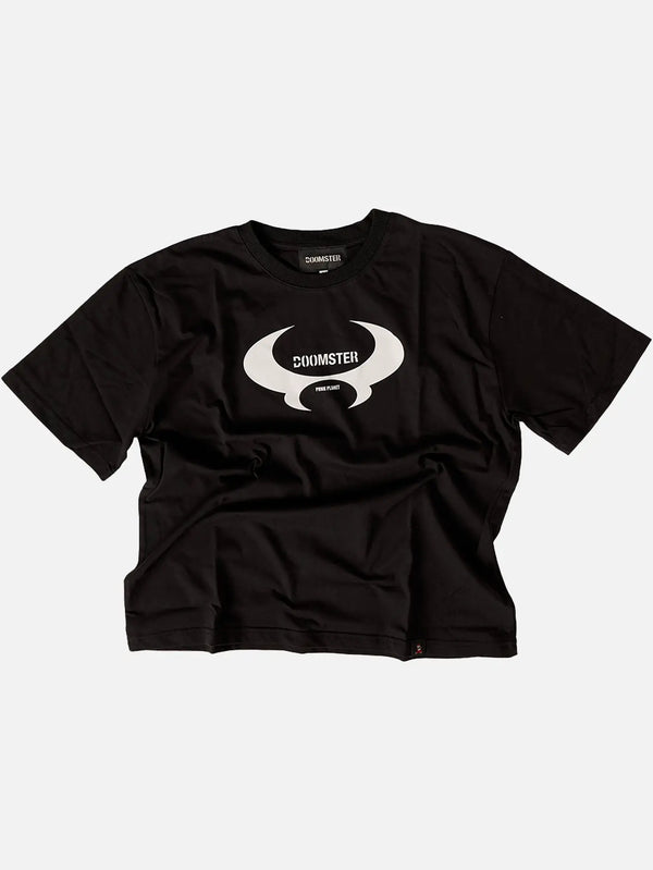 DOOMSTER Logo Tee - Black - T-SHIRT