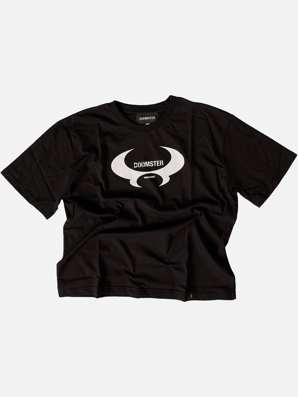 DOOMSTER, Logo Tee - Black, T-SHIRT, shopi go'da!