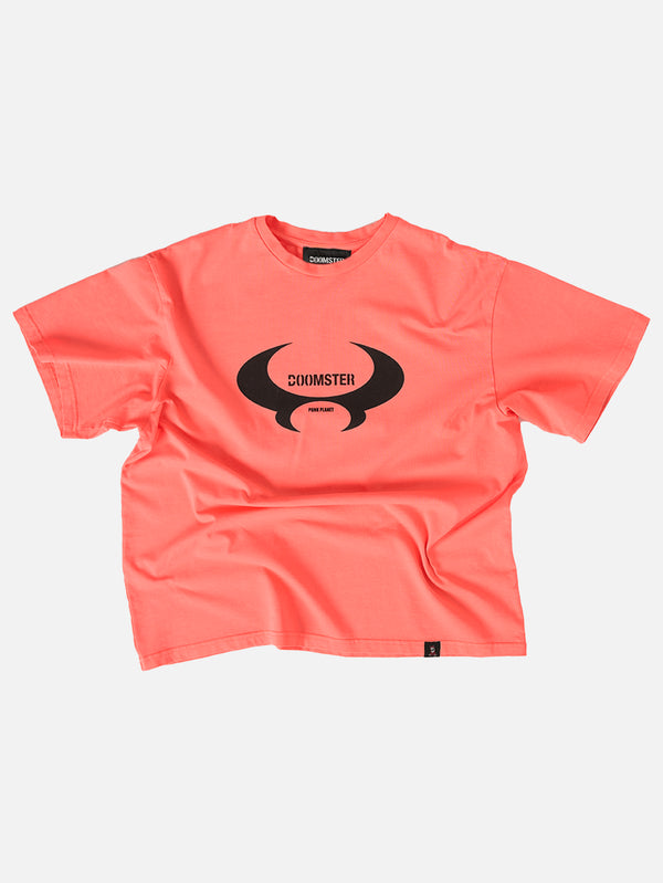 DOOMSTER, Logo Tee - Pink, T-SHIRT, shopi go'da!