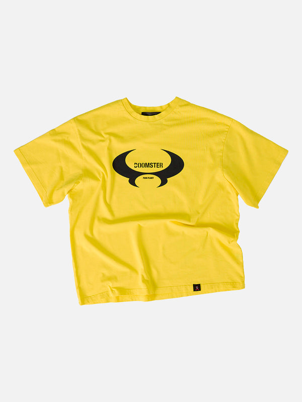 DOOMSTER, Logo Tee - Yellow, T-SHIRT, shopi go'da!
