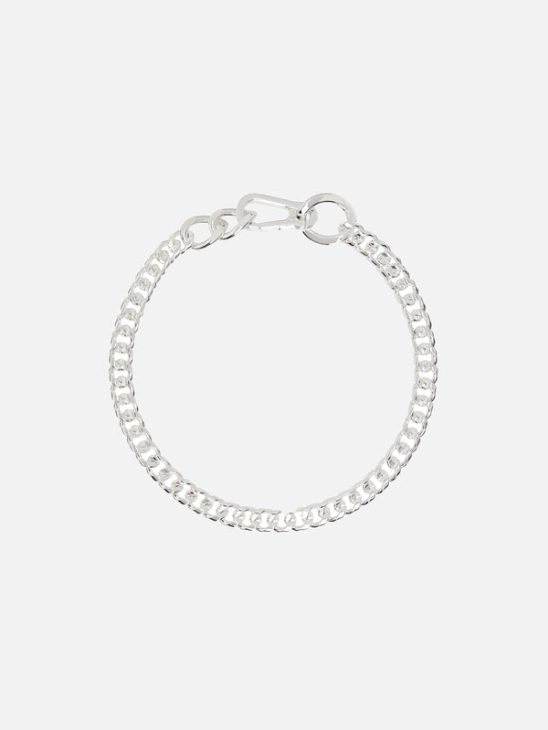 MARTINE ALI, Luc Curb Chain - Silver, KOLYE, shopi go'da!