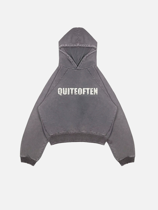 Logo Hoodie - Light Gray