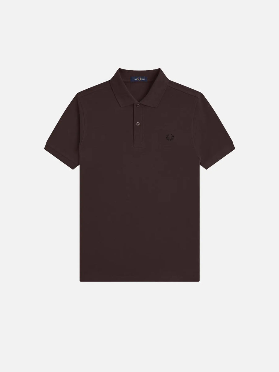 The Fred Perry Shirt - Chocolate/Black