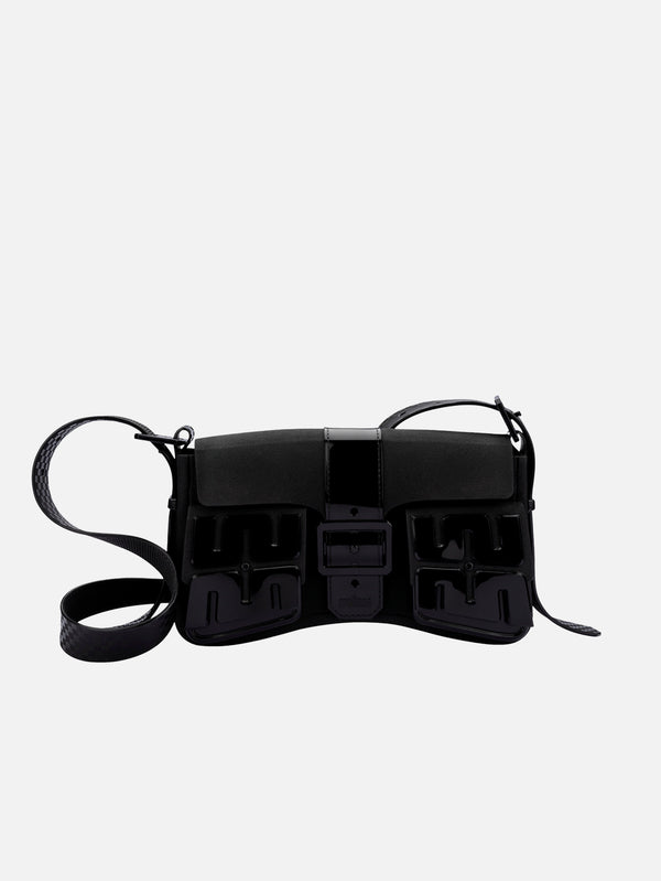 MELISSA, Cargo Bag Omuz Çantası - Siyah, ÇANTA, shopi go'da!