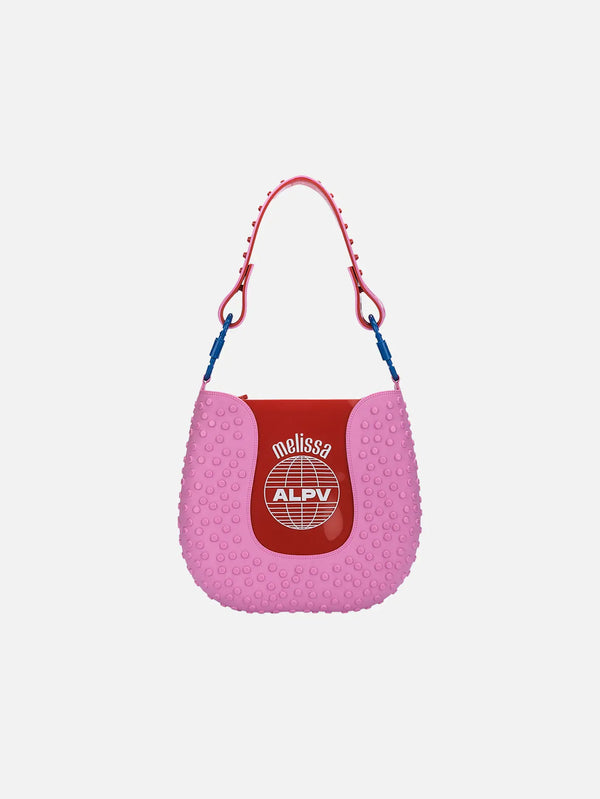 MELISSA Nina Bag + Alexandre Pavao Omuz Çantası - Pembe/Kırmızı - Handbags ÇANTA