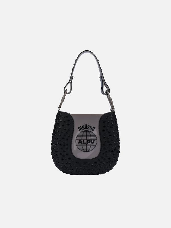 MELISSA, Nina Bag + Alexandre Pavao Omuz Çantası - Siyah/Gri, ÇANTA, shopi go'da!