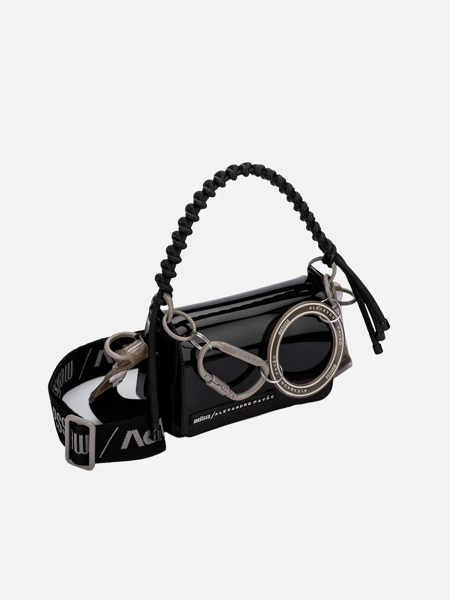 MELISSA Olga Bag + Alexandre Pavao Omuz Çantası - Siyah 34468