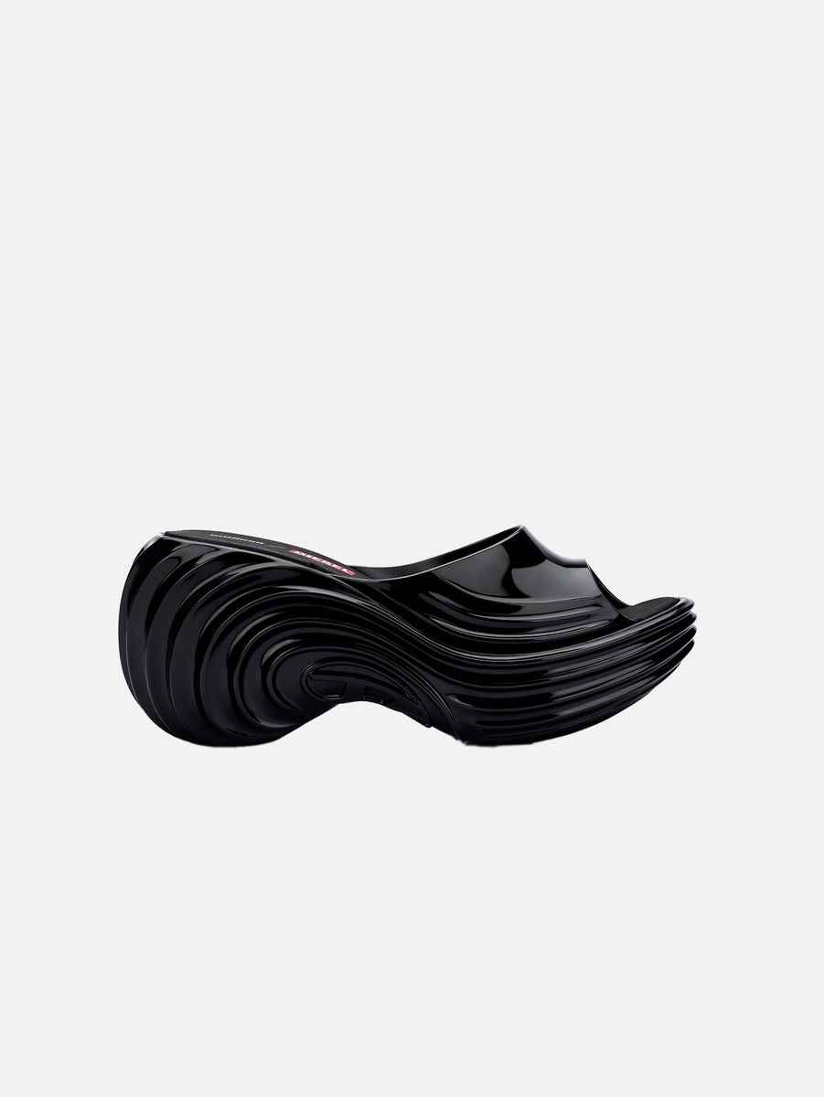 MELISSA Quantum Platform + Diesel Ad Sandalet - Siyah 36152-BP735