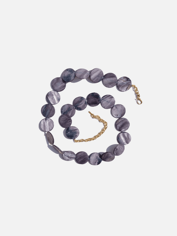 MARNE, Blue Mother Of Pearl Belt, BEL KEMERİ, shopi go'da!